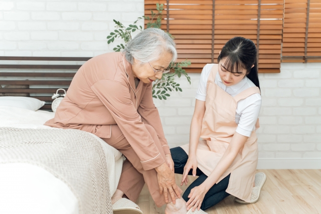 軽く転んだだけで骨折したことがあるイメージ